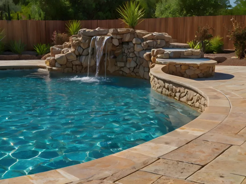 Waterfalls, grottos, spas & fire features to elevate your space Waterfalls, grottos, spas & fire features to elevate your space